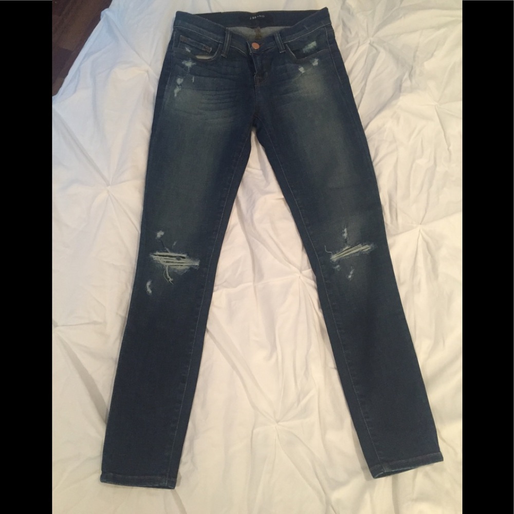 🆕 Jbrand Jeans low rise crop Affinity Destruct